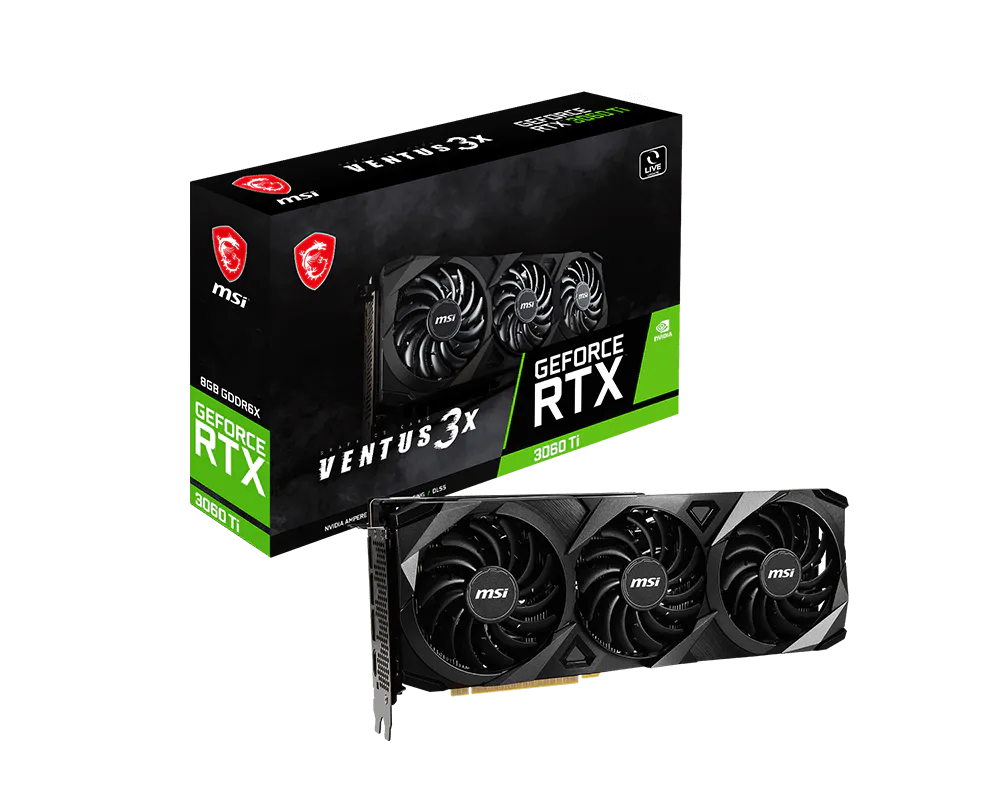 MSI GeForce RTX 3060 Ti VENTUS 3X 8GD6X